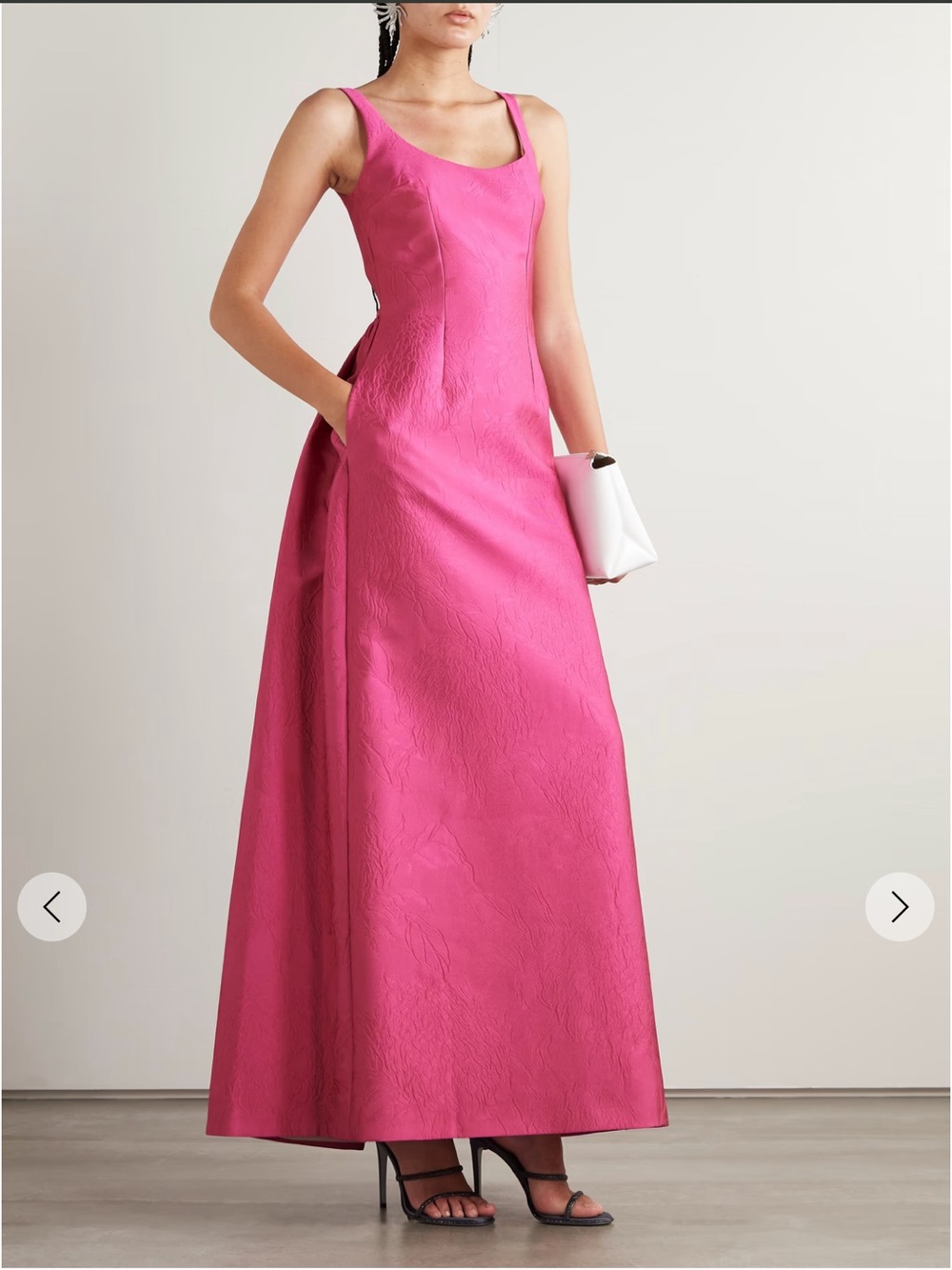 Emilia Wickstead Ninette Pleated Cloqué Gown NEW WITH TAGS!!! Never worn!
